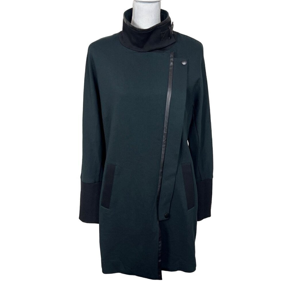 CABI Renaissance Coat Evergreen Sz S #3725 EUC